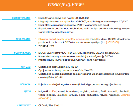 Przeglądarka DICOM - IQ VIEW (licencja roczna)